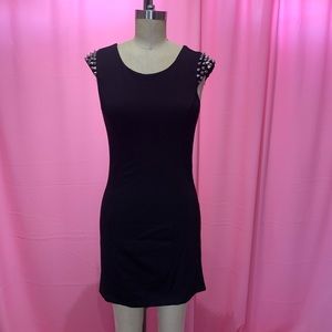 Forever 21 black dress with studs